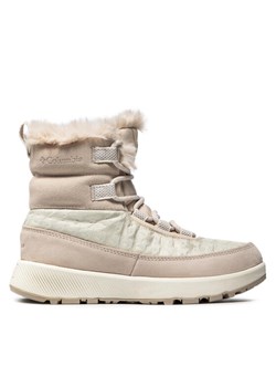 Śniegowce Columbia Slopeside Peak Luxe BL5106 Beżowy ze sklepu eobuwie.pl w kategorii Śniegowce damskie - zdjęcie 181283371