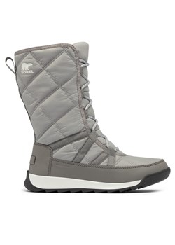 Śniegowce Sorel Whitney™II Plus Tall Lace Wp 2088261061 Szary ze sklepu eobuwie.pl w kategorii Śniegowce damskie - zdjęcie 181283373