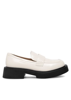 Loafersy Badura WFA2588-1Z Biały ze sklepu eobuwie.pl w kategorii Półbuty damskie - zdjęcie 181283440