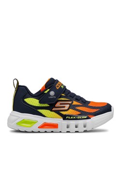 Sneakersy Skechers Dezlo 400016L/NVOR Granatowy ze sklepu eobuwie.pl w kategorii Buty sportowe dziecięce - zdjęcie 181283632
