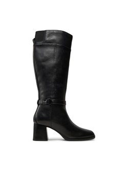 Kozaki Geox Walk Pleasure 55D D46XBD 00043 C9999 Czarny ze sklepu eobuwie.pl w kategorii Kozaki damskie - zdjęcie 181283634