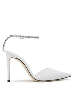 Sandały GIUSEPPE ZANOTTI I250002 Biały ze sklepu eobuwie.pl w kategorii Czółenka - zdjęcie 181283762