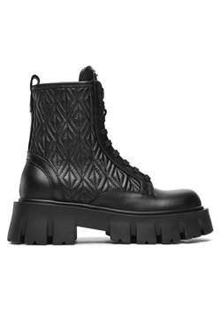 Trapery Elisabetta Franchi SA-24B-36E2-V760 Czarny ze sklepu eobuwie.pl w kategorii Workery damskie - zdjęcie 181283930