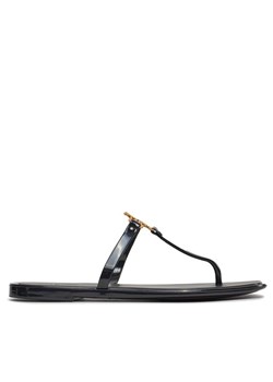Japonki Tory Burch Roxanne 137704 Czarny ze sklepu eobuwie.pl w kategorii Klapki damskie - zdjęcie 181284143
