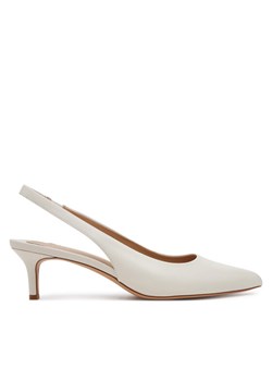 Sandały LAUREN RALPH LAUREN Lolah II 802945730001 Biały ze sklepu eobuwie.pl w kategorii Czółenka - zdjęcie 181284443