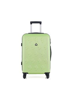 Walizka duża Semi Line T5631-6 Zielony ze sklepu eobuwie.pl w kategorii Walizki - zdjęcie 181284460
