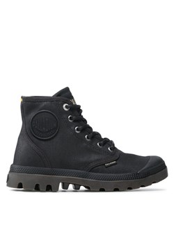 Trapery Palladium Pampa Hi Wax U 77222-008-M Czarny ze sklepu eobuwie.pl w kategorii Workery damskie - zdjęcie 181284621