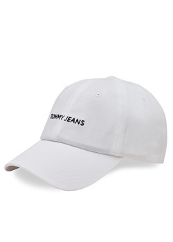 Czapka z daszkiem Tommy Hilfiger Linear Logo AM0AM12024 Biały ze sklepu eobuwie.pl w kategorii Czapki z daszkiem męskie - zdjęcie 181284674