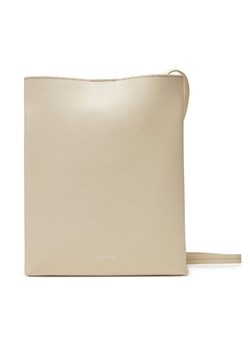 Torebka Calvin Klein Line Ns Crossbody Lth Bag LV04F3005G Biały ze sklepu eobuwie.pl w kategorii Listonoszki - zdjęcie 181284682
