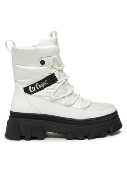 Botki Lee Cooper LCJ-24-47-3142LA Biały ze sklepu eobuwie.pl w kategorii Botki - zdjęcie 181284691