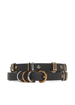 Pasek Damski PINKO Cerise H1.5 Belt 20251 PLT01 104587 A2BA Czarny ze sklepu eobuwie.pl w kategorii Paski damskie - zdjęcie 181284742