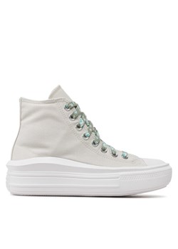 Trampki Converse Ctas Move Hi A00838C Écru ze sklepu eobuwie.pl w kategorii Trampki damskie - zdjęcie 181285031