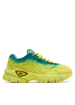 Sneakersy Armani Exchange XUX189 XV813 T715 Żółty ze sklepu eobuwie.pl w kategorii Buty sportowe męskie - zdjęcie 181285181