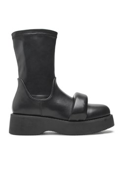 Botki JENNY HZ90162-2 Czarny ze sklepu eobuwie.pl w kategorii Workery damskie - zdjęcie 181285220