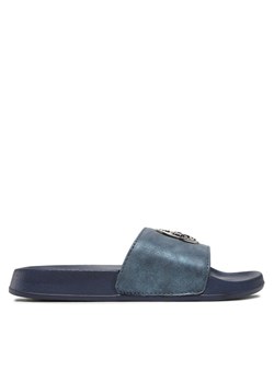 Klapki U.S. Polo Assn. Ivy00 IVY001 SHINY Niebieski ze sklepu eobuwie.pl w kategorii Klapki damskie - zdjęcie 181285400