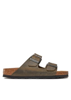Klapki Birkenstock Arizona 1027039 Khaki ze sklepu eobuwie.pl w kategorii Klapki damskie - zdjęcie 181285440