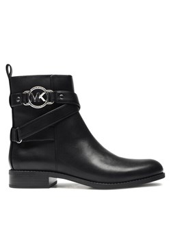 Botki MICHAEL Michael Kors Rory Flat Bootie 40F2ROFE8L Czarny ze sklepu eobuwie.pl w kategorii Botki - zdjęcie 181285740