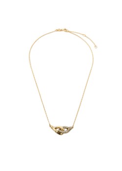 Bransoletka Tory Burch Interlocking Wishbone Bracelet 163709 Złoty ze sklepu eobuwie.pl w kategorii Bransoletki - zdjęcie 181285742