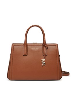 Torebka MICHAEL Michael Kors Laila 30R5G9IS6L Brązowy ze sklepu eobuwie.pl w kategorii Kuferki - zdjęcie 181286001