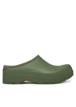 Klapki Hunter Play Clog MFF9052RMA Zielony ze sklepu eobuwie.pl w kategorii Klapki męskie - zdjęcie 181286033