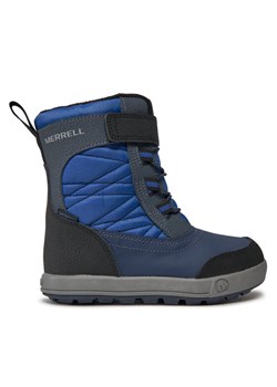 Śniegowce Merrell Snow Storm 2.0 Wtrpf Mk267155 Granatowy ze sklepu eobuwie.pl w kategorii Buty zimowe dziecięce - zdjęcie 181286102