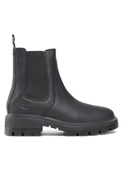 Sztyblety Timberland Cortina Valley Chelsea TB0A5ND70151 Czarny ze sklepu eobuwie.pl w kategorii Botki - zdjęcie 181286162