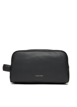 Kosmetyczka Calvin Klein Ck Must Washbag K50K512801 Czarny ze sklepu eobuwie.pl w kategorii Kosmetyczki - zdjęcie 181286181