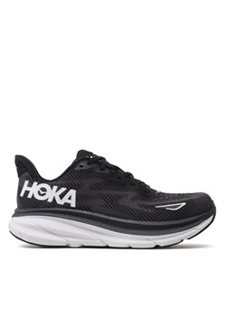 Buty do biegania Hoka Clifton 9 Wide 1132211 Czarny ze sklepu eobuwie.pl w kategorii Buty sportowe damskie - zdjęcie 181286290