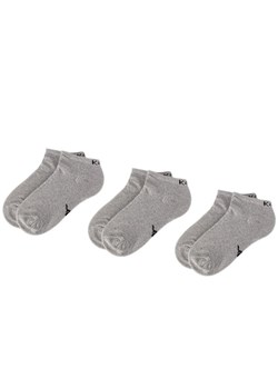 Zestaw 3 par niskich skarpet unisex Kappa 704275 Szary ze sklepu eobuwie.pl w kategorii Skarpetki damskie - zdjęcie 181286321