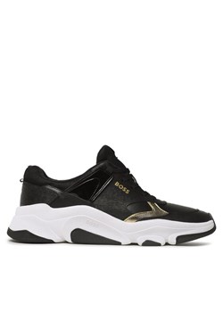 Sneakersy Boss Asher 50487738 10244099 01 Czarny ze sklepu eobuwie.pl w kategorii Buty sportowe męskie - zdjęcie 181286330