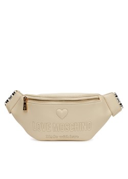 Saszetka nerka LOVE MOSCHINO JC4223PP0MKF0110 Écru ze sklepu eobuwie.pl w kategorii Nerki - zdjęcie 181286463