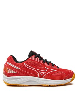 Buty halowe Mizuno Cyclone Speed 4 Jr V1GD2310 Koralowy ze sklepu eobuwie.pl w kategorii Buty sportowe dziecięce - zdjęcie 181286470