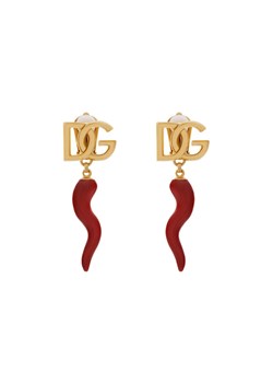 Klipsy Dolce&Gabbana WEQ6C4 W1111 Czerwony ze sklepu eobuwie.pl w kategorii Kolczyki - zdjęcie 181286493