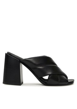 Klapki Furla Cross YF02FCR-U44000-O6000-4-401-20-IT Czarny ze sklepu eobuwie.pl w kategorii Klapki damskie - zdjęcie 181286641