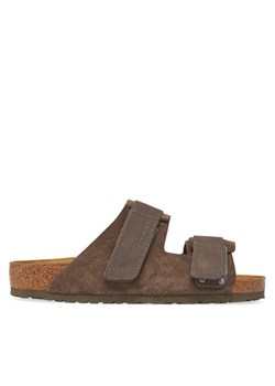 Klapki Birkenstock Uji 1029200 Brązowy ze sklepu eobuwie.pl w kategorii Klapki męskie - zdjęcie 181286704