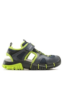 Sandały Geox J Sandal Dynomix Boy J35GHA014MEC0749 S Granatowy ze sklepu eobuwie.pl w kategorii Sandały dziecięce - zdjęcie 181286773