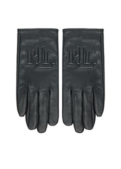 Rękawiczki Damskie LAUREN RALPH LAUREN 454960110001 Czerwony ze sklepu eobuwie.pl w kategorii Rękawiczki damskie - zdjęcie 181286802