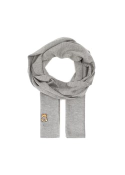 Szalik MOSCHINO 30620 0M2095 Szary ze sklepu eobuwie.pl w kategorii Szaliki i chusty damskie - zdjęcie 181286913
