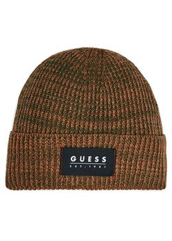 Czapka Guess AM5026 POL01 Zielony ze sklepu eobuwie.pl w kategorii Czapki zimowe męskie - zdjęcie 181287112
