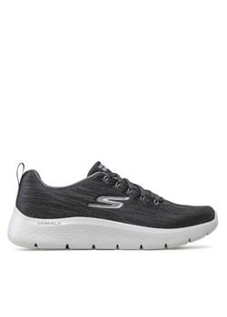 Sneakersy Skechers Go Walk Flex 216481/BKGY Czarny ze sklepu eobuwie.pl w kategorii Buty sportowe męskie - zdjęcie 181287180