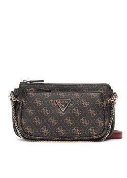 Torebka Guess Noelle (QL) Mini Bags HWQL78 79710 Brązowy ze sklepu eobuwie.pl w kategorii Listonoszki - zdjęcie 181287322