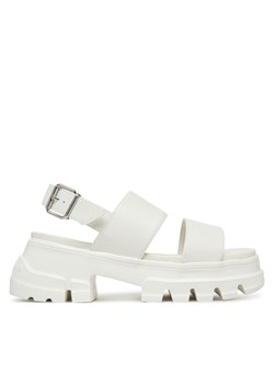 Sandały Tommy Jeans Tjw Chunky City Sandal EN0EN02750 Écru ze sklepu eobuwie.pl w kategorii Sandały damskie - zdjęcie 181287330