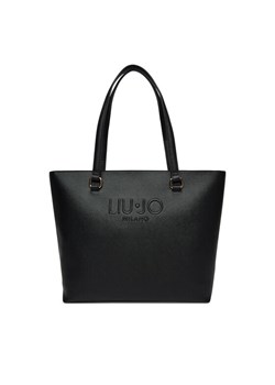 Torebka Liu Jo Tote AA5321 E0087 22222 Czarny ze sklepu eobuwie.pl w kategorii Torby Shopper bag - zdjęcie 181287372
