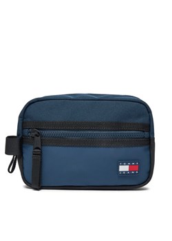 Kosmetyczka Tommy Jeans Tjm Freshman AM0AM12651 Granatowy ze sklepu eobuwie.pl w kategorii Kosmetyczki - zdjęcie 181287652