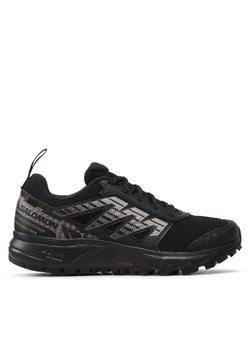 Sneakersy Salomon Wander L47153200 Czarny ze sklepu eobuwie.pl w kategorii Buty trekkingowe damskie - zdjęcie 181287750