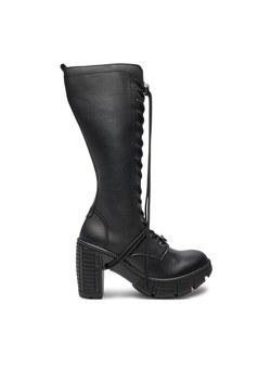 Kozaki NEW ROCK M-TRCASCO009-V1 Czarny ze sklepu eobuwie.pl w kategorii Kozaki damskie - zdjęcie 181287783