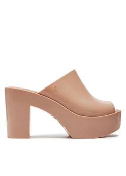 Klapki Melissa Melissa Mule Ad 32233 Beżowy ze sklepu eobuwie.pl w kategorii Klapki damskie - zdjęcie 181287793