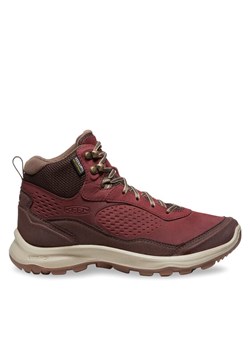 Trekkingi Keen Terradora Explorer Mid Wp 1027925-10 Bordowy ze sklepu eobuwie.pl w kategorii Buty trekkingowe damskie - zdjęcie 181287872