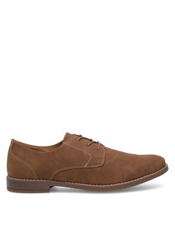 Półbuty Lanetti MYL8428-9 Brązowy ze sklepu eobuwie.pl w kategorii Buty eleganckie męskie - zdjęcie 181287903