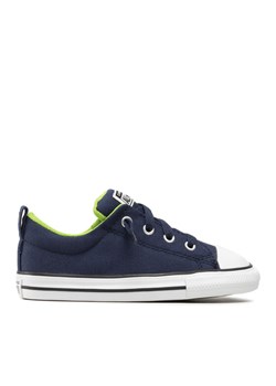 Trampki Converse Chuck Taylor All Star Street Slip 770718C Granatowy ze sklepu eobuwie.pl w kategorii Trampki dziecięce - zdjęcie 181287933